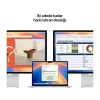 APPLE MW133TU/A/MacBook Air/Apple M4 İşlemci (10 Çekirdek CPU-10 Çekirdek GPU)/16GB RAM/512GB SSD/13.6/ Gece Yarısı