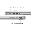 APPLE MW2W3TU/A/Macbook Pro/Apple M4 İşlemci/10 Çekirdek CPU-10 Çekirdek GPU/16GB RAM/512GB SSD/14.2/Gümüş