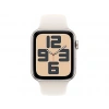 APPLE Watch SE GPS 44mm Starlight Aluminium Case with Starlight Sport Band - M/L