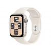 APPLE Watch SE GPS 44mm Starlight Aluminium Case with Starlight Sport Band - S/M