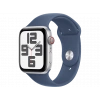 APPLE Watch SE GPS + Cellular 2024  40mm Silver Aluminium Case with Denim Sport Band - S/M