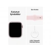 APPLE Watch Series 9 GPS + Cellular MRMK3TU/A  45 mm Pembe Alüminyum Kasa ve Uçuk Pembe Spor Kordon - S/M