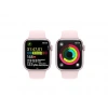 APPLE Watch Series 9 GPS + Cellular MRMK3TU/A  45 mm Pembe Alüminyum Kasa ve Uçuk Pembe Spor Kordon - S/M