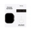 APPLE Watch Ultra 3 GPS + Cellular 49mm Black Titanium Case with Black/Charcoal Trail Loop - S/M   MF1D4TU/A