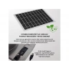 BESTCAM Model-Q7 2 Kameralı Sim Kartlı Solar Panel Sesli Gece Renkli 360 Derece Güvenlik Kamerası Gri