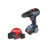 BOSCH PROFESSIONAL GSR 18V-50 43 Parça Set+ Çift Akülü Vidalama Makinesi