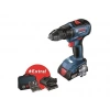 BOSCH PROFESSIONAL GSR 18V-50 43 Parça Set+ Çift Akülü Vidalama Makinesi