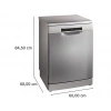 BOSCH SMS6EMI63T D Enerji Sınıfı 13 Kişilik 6 Programlı Bulaşık Makinesi