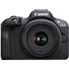 CANON EOS R100 + RF-S 18-45MM Fotoğraf Makinesi Siyah