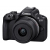 CANON EOS R50 + RF-S 18-45mm IS Creator Kit Fotoğraf Makinesi Siyah