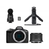 CANON EOS R50 + RF-S 18-45mm IS Creator Kit Fotoğraf Makinesi Siyah