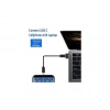 DAYTONA ADS-613 USB 3.1 To Type-C 10 Gbps Gen2 Yüksek Hızlı Data Şarj Çevirici Dönüştürücü Adaptör Füme