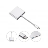 DAYTONA FC01 3 in 1 Type C HDMI USB Multi Adaptör Silver