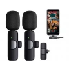 DAYTONA K9 Lightning Wireless Çiftli Yaka Mikrofonu