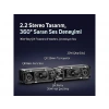 DIVOOM D-Base 30W RGB Işıklı Çift Portlu 35W Hızlı Şarj Masaüstü Gaming Bluetooth Hoparlör Pembe