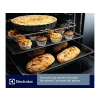 ELECTROLUX KODEF70X SteamBake Buhar İlaveli Katalitik Temizlemeli 72 L XXL Dekorlu Siyah Cam Ankastre Fırın