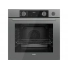 FERRE XE64CPR 73L Buharlı Cam Ankastre Fırın Gri