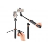 KINGJOY M080 Bluetooth Çok Fonksiyonlu Selfie Çubuğu ve Tripod Siyah