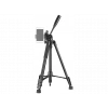KINGJOY VT-860SCB Uzaktan Kumandalı + Cep Telefonu Standlı Video Tripodu Siyah (Large)