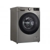 LG F4V3VYWKPE.APTPLTK B Enerji Sınıfı 9kg 1400 Devir Buharlı Çamaşır Makinesi Gri
