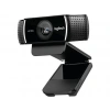 LOGITECH C922 Full HD 1080p Yayıncılar için Profesyonel Web Kamerası - Siyah