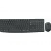 LOGITECH MK235 USB Alıcılı Kablosuz Türkçe Q Klavye Mouse Seti - Siyah
