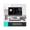 LOGITECH Z407 Subwoofer 2.1 Kablolosuz Bluetooth Bilgisayar Hoparlörü Siyah
