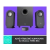 LOGITECH Z407 Subwoofer 2.1 Kablolosuz Bluetooth Bilgisayar Hoparlörü Siyah