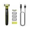 PHILIPS QP2824/10 Oneblade Yüz ve Vücut Şekilendirici Lime Yeşili / Siyah