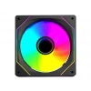 RAMPAGE 7C-120S 120x120x25mm Double Ring Aynalı ARGB Kasa Fanı Siyah