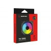 RAMPAGE 7C-120S 120x120x25mm Double Ring Aynalı ARGB Kasa Fanı Siyah