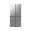 SAMSUNG RF71DG90BESLTR E Enerji Sınıfı 821 L Triple Cooling Çift Kapılı Gardrop Tipi Buzdolabı Gümüş