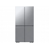 SAMSUNG RF71DG90BESLTR E Enerji Sınıfı 821 L Triple Cooling Çift Kapılı Gardrop Tipi Buzdolabı Gümüş