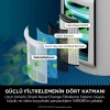 SHARK NeverChange5 Clean Sense IQ Hava Temizleyicisi Max Beyaz