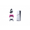 SONY 2. Pembe Dualsense PS5 Elite Kablosuz Kulaklık+Playstation 5 Slim (İthalatçı Garantili) Oyun Konsolu Beyaz
