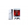 SONY 2.Kol Dualsense+Assasins Creed Shadows+Playstation 5 Slim Cdli (İthalatçı Garantili) Oyun Konsolu Beyaz