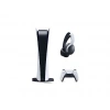 SONY PS5 Pulse 3D+Playstation 5 Dijital (İthalatçı Garantili) Oyun Konsolu Beyaz