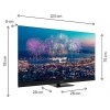 THOMSON 55QG6C14 55 inç 139 Ekran Uydu Alıcılı Ultra HD 4K Google Smart QLED Plus TV