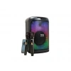 TORIMA BTS-2102 33 W Karaoke Subwoofer Çift Mikrofonlu Taşınabilir Akıllı Bluetooth Hoparlör Siyah