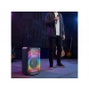 TORIMA BTS-2102 33 W Karaoke Subwoofer Çift Mikrofonlu Taşınabilir Akıllı Bluetooth Hoparlör Siyah