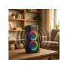 TORIMA BTS-2175 Bluetooth 5.3  – 2x5W Çift Hoparlör, FM , AUX, TF, USB, 1200mAh Pil Kablosuz Hoparlör Siyah