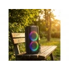 TORIMA BTS-2175 Bluetooth 5.3  – 2x5W Çift Hoparlör, FM , AUX, TF, USB, 1200mAh Pil Kablosuz Hoparlör Siyah