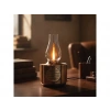 TORIMA D53 Vintage Gaz Lambası Ayarlanabilir Işıklı USB Şarjlı Taşınabilir Speaker Bluetooth Hoparlör Bakır