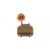 TORIMA D76 Nostaljik Radyo, USB/TF, AUX, Speaker Bluetooth Hoparlör Kahverengi