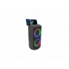 TORIMA KTS-1296  Telefon Tutacaklı RGB Ledli Taşınabilir Bluetooth Parti Hoparlör Siyah