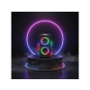 TORIMA KTS-1296  Telefon Tutacaklı RGB Ledli Taşınabilir Bluetooth Parti Hoparlör Siyah