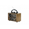 TORIMA Ns-02 Nostajik Radyo Bluetooth Hoparlör Altın