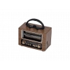 TORIMA Ns-02 Nostajik Radyo Bluetooth Hoparlör Kahverengi
