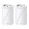TP-LINK Deco BE65 (2-Pack) | Wi-Fi 7 Mesh | BE9300 Mbps | Fiber Destekli | Üç Bant | AI-Roaming | 2.5 Gbps | 6 GHz | 200 Cihaz | WPA3 | VPN | Mobil Kurulum