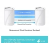 TP-LINK Deco BE65 (2-Pack) | Wi-Fi 7 Mesh | BE9300 Mbps | Fiber Destekli | Üç Bant | AI-Roaming | 2.5 Gbps | 6 GHz | 200 Cihaz | WPA3 | VPN | Mobil Kurulum